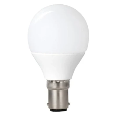 Image of B15 Non Dimmable 4000K Golf Ball Bulb 4.2W = 40W Integral LED