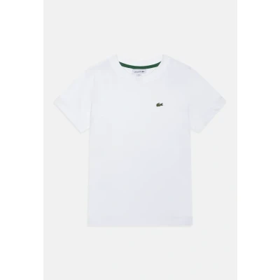 Image of Lacoste Unisex Basic Tshirt for kids, Size: 10y, White
