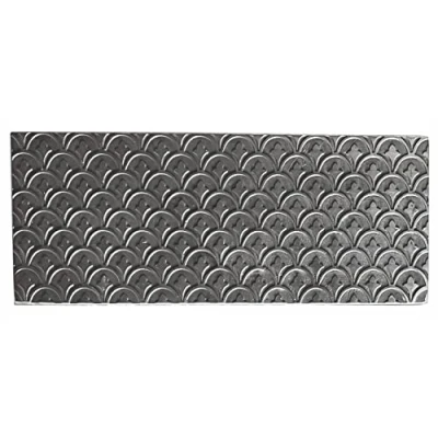 Image of Metal Pattern Texturing Plate for Rolling Mill &amp; Hydraulic Press. Choice of Design Style 11 to 20. (J2495) Free UK Postage (Style 13)