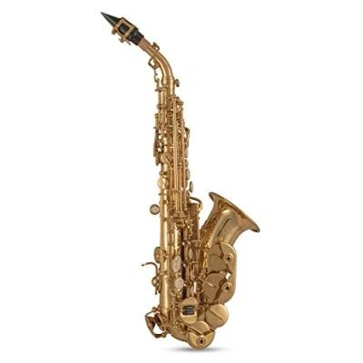 Image of Roy Benson Bb Sopran Saxophon MODEL SG 302 gebogen lack., inkl. Etui