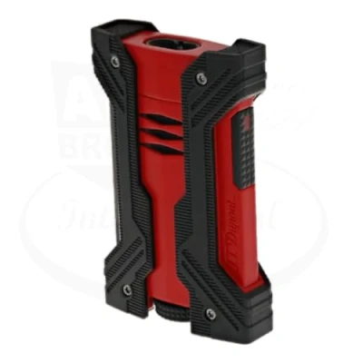 Image of S.T. Dupont Defi XXtreme Lighter Black/Matt Red