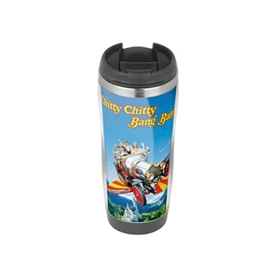 Image of Chitty Bang Classic Travel Mug, Thermal Insulated Cup for Hot and Cold Beverages Drinks