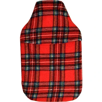 Image of Vagabond Bags 2 Litre Royal Stuart Hot Water Bottle and Cover, Blue