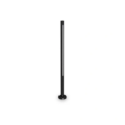 Image of JEDI 80cm LED Outdoor Bollard Black, 3000K, IP65, Non Dim