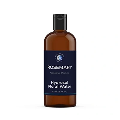 Image of Mystic Moments Rosemary Natural Hydrosol Floral Water 500ml Perfect for Skin, Face, Body &amp; Homemade Beauty Products Vegan GMO Free