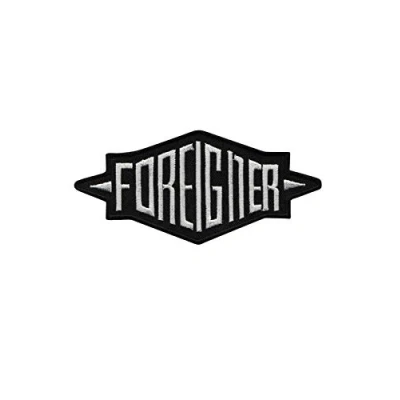 Image of Foreigner Rockband Patch Badge Embroidered Iron on Applique Souvenir Accessory