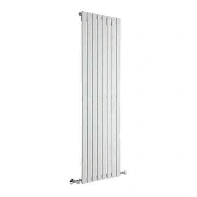 Image of Milano Alpha White Vertical Single Flat Panel Radiator 1780mm x 560mm