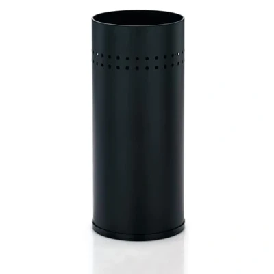 Image of kela 421364 Umbrella Stand, Height: 50 cm, Matte stainless steel, Graphito, Black