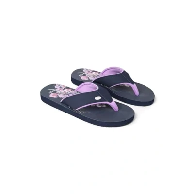 Image of Animal Swish Womens AOP Flip Flops Slip on, Lightweight Sandals with Soft padded upper straps For Autumn, Winter, Beach &amp; Outdoors Light Purple Adult Shoe Size 4