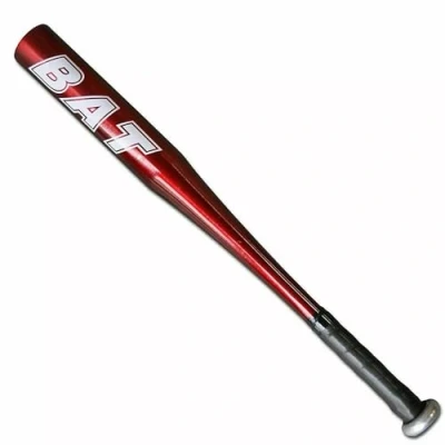 Image of &quot;Supershock 25 Inch Aluminum Alloy Baseball Bat Durable Thick Bar for Enhanced Performance (Red, 25&quot;)