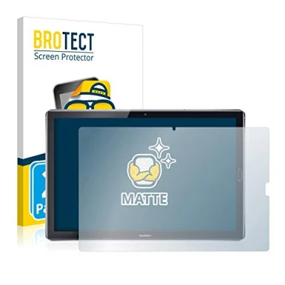 Image of brotect Screen Protector Anti Glare compatible with Huawei MediaPad M5 10.8/10.8 Pro (2 Pack) Matte, Protection Film