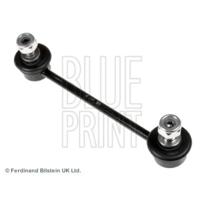 Image of B30H28170, B30H28170B Anti roll bar link BLUE PRINT ADM58521 Rear Axle Left, Right 186mm M10 x 1,25 with nuts Steel black MAZDA: Premacy