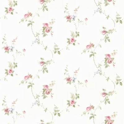 Image of CN24621 Rose Garden Trailing Roses Beige Galerie Wallpaper