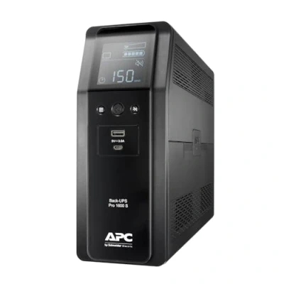 Image of APC by Schneider Electric Back UPS PRO BR1600SI 1600VA (8 IEC outlets, LCD interface, sinewave power output)