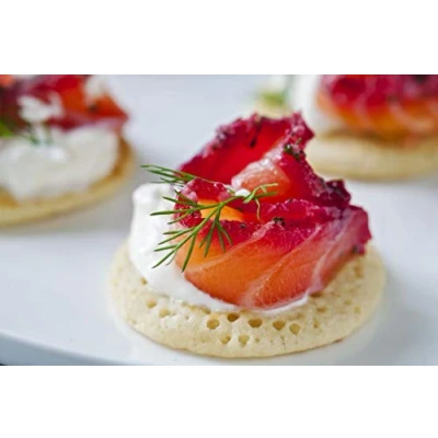 Image of Beetroot Gravadlax Sliced Side 800g