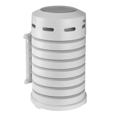 Image of TFA Dostmann 98.1111.02 Outdoor Transmitter Cover with Active Ventilation, Protective Casing, of Weather Stations/Thermometer, Protects Against Precipitation and Direct Sunlight,