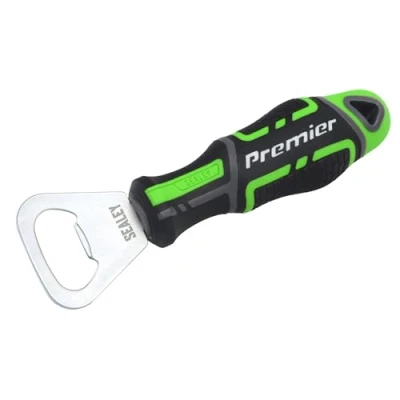 Image of Sealey Premier Bottle Opener GripMAX® Hi Vis Green