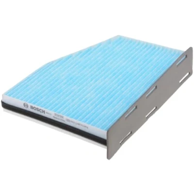 Image of BOSCH 6031C HEPA Cabin Air Filter Compatible With Select Audi A3, Q3, TT, TT RS, TTS; Volkswagen Beetle, CC, Eos, Golf, GTI, Jetta, Passat, Passat R32, Rabbit, Tiguan, Tiguan Limited