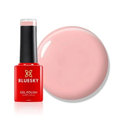 Image of Bluesky Gel Nail Polish, Pastel Dreams, Cotton Candy LPD02. Pink, Long Lasting, Chip Resistant, 5ml (Requires Drying Under UV or LED Lamp)