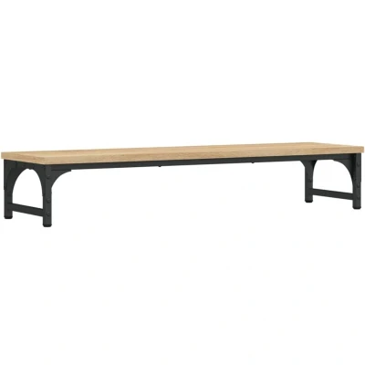 Image of vidaXL Monitor Stand Sonoma Oak 85x23x15.5 cm Engineered Wood