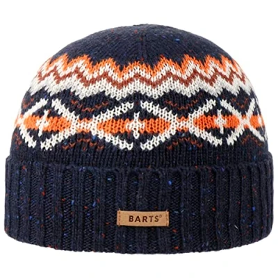 Image of Barts Jekobe Kids Beanie Hat Winter with Cuff (One Size Navy)