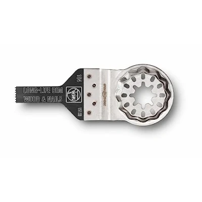 Image of FEIN E Cut Long Life Saw Blade Curved 30x10 Multi Tool for Wood Plastic Plasterboard Starlock Multitool Fits Bosch Makita Hitachi Metabo Milwaukee Einhell Ryobi