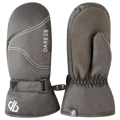 Image of Dare 2B Childrens Unisex Childrens/Kids Jovial Mittens (Black) Size 11 12Y