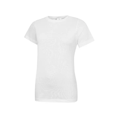 Image of Ladies Classic Crew Neck T Shirt