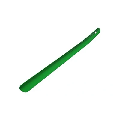 Image of Kaps Finest Shoe Horn Boot for Men and Women, Colourful, Durable Metal, Long Handled, Many Colours (green)
