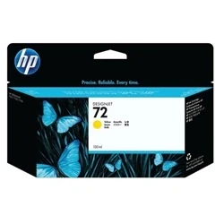 Image of HP 72 130 ml Yellow DesignJet Ink Cartridge