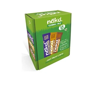Image of Nakd Yummy Mix Raw Fruit &amp; Nut Snack Bars Gluten Free Variety 35 g