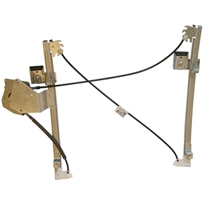 Image of 6X0959801B Window regulator VALEO 850707 Right Front electric without motor with comfort function VOLKSWAGEN: Lupo / 3L, SEAT: Arosa