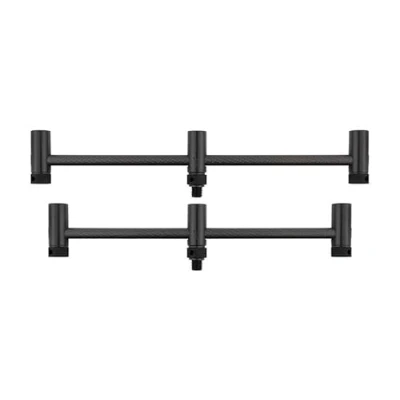 Image of Fox Black Label Carbon Adjustable 3 Rod Buzz Bars (220 250mm) (2 pieces) bar