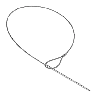 Image of Chef Aid 2 Flexible Skewers Extra Long And Stainless Steel Skewers, 72cm Long, flex To fit space on the BBQ. Durable Sturdy. Easy Clean, Perfect For Any BBQ Set Or Kitchen Collection