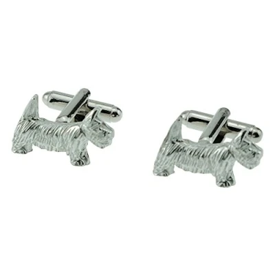 Image of Pirantin West Highland White Terrier Dog Cufflinks