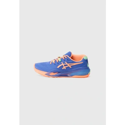Image of ASICS Men&#039;s Gel Resolution X Padel Sneaker, Dark Cobalt Vivid Coral, 8.5 UK