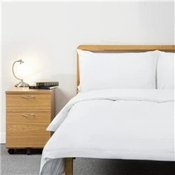 Image of Mitre Essentials Spectrum Duvet Cover White Super King