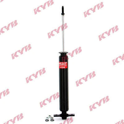 Image of 1908755, 1910534, 2330582, 2332726, 5232455 Shock Absorber KYB 3440144 Rear Axle Gas Pressure Twin Tube Telescopic Top pin, Bottom Yoke