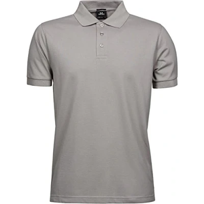 Image of Tee Jays Mens Luxury Stretch Polo L Stone
