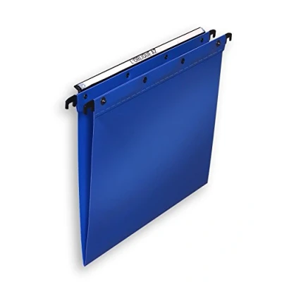 Image of Elba 30 mm Polypro Ultimate Foolscap Suspension Files Red (Pack of 25)