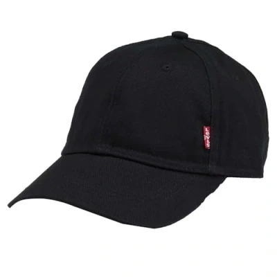 Image of Levi&#039;s Classic RED TAB Baseball Unisex Cap, Size: One Size, Regular black