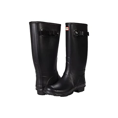 Image of Hunter Women&#039;s Field Huntress Wellington Boots Black 6 UK