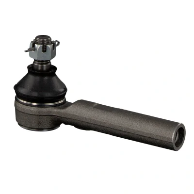 Image of 4504629325, 4504629375, 4504629385 Track rod end FEBI BILSTEIN 43292 Front Axle Left, Right with crown nut TOYOTA: Granvia, HIACE 4 Kasten