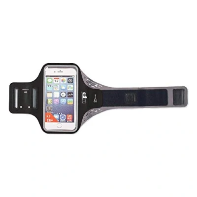 Image of Ultimate Performance Ridgeway Phone Holder Armband Black, blue, one size, UP6448B