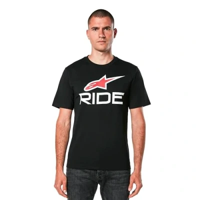 Image of Alpinestars Men&#039;s Blaze 2.0 Csf Tee T Shirt, Black/White/Red, L
