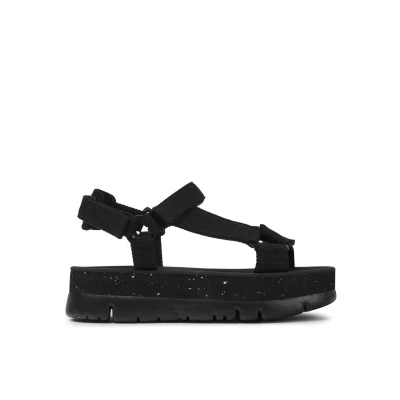 Image of Camper Women&#039;s Oruga Up K200851 Sandal, Black, 4 UK