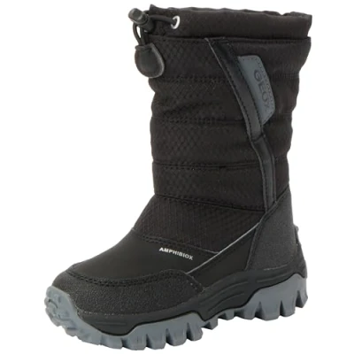 Image of Geox J Himalaya Boy B ABX Ankle Boot, Black, 7.5 UK Child