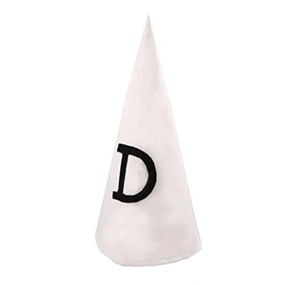 Image of labreeze Adults Dunce Hat White Naughty Victorian School Cone Fancy Dress Party Cap