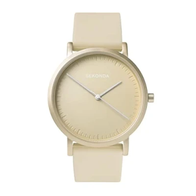 Image of Sekonda Men Analog Japanese Quartz Watch with Silicone Strap 40396