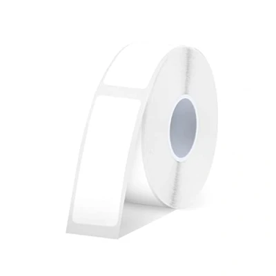 Image of Label Maker Tape SUPVAN E10 Adapted Print Paper Refill Fixed Size 0.47&#039;&#039;x1.18&#039;&#039; 220 Labels/Roll Thermal Laminated Waterproof Self Adhesive Multipurpose Labeling Replacement